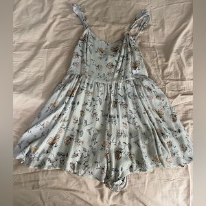 Urban outfitters floral romper